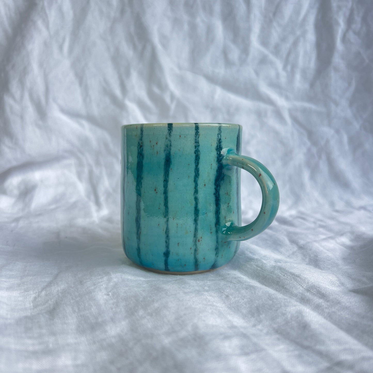 Regular Blue Stripe Coffee Mug