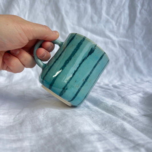 Regular Blue Stripe Coffee Mug