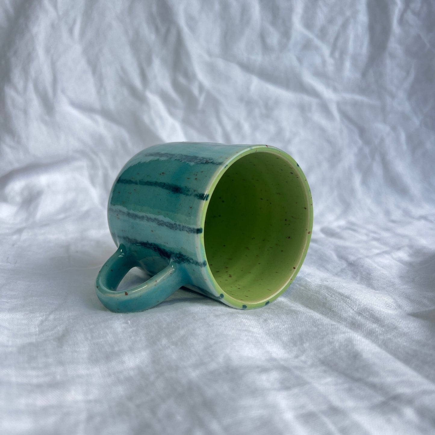 Regular Blue Stripe Coffee Mug