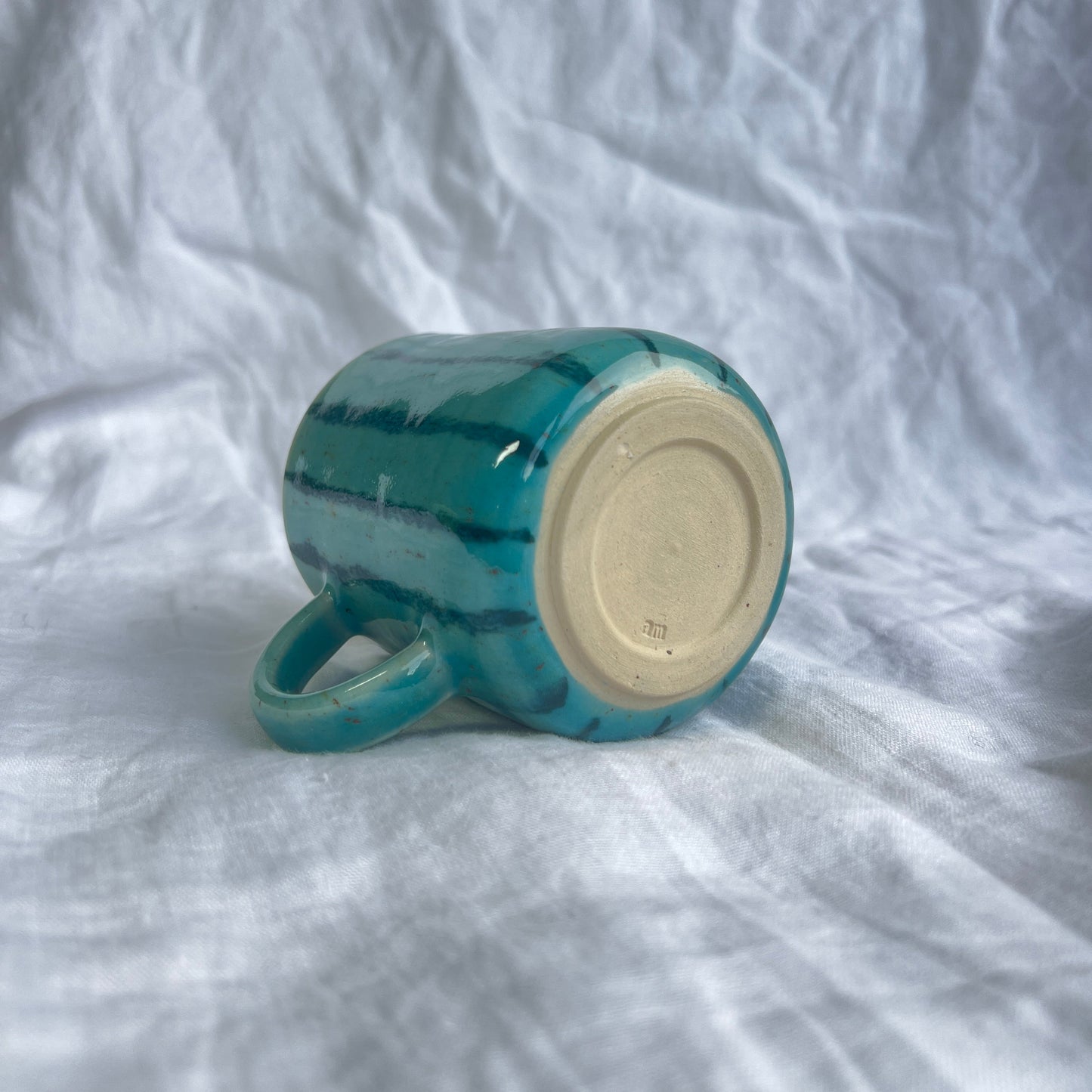 Regular Blue Stripe Coffee Mug